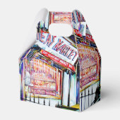 De tuin van de wijsheid van de East Village Bedankdoosjes (Achterkant)