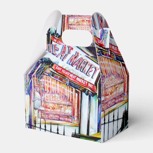 De tuin van de wijsheid van de East Village Bedankdoosjes (Voorkant Zijde)