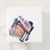 De tuin van de wijsheid van de East Village Bedankjes Labels (In situ)