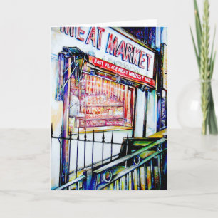 De tuin van de wijsheid van de East Village Bedankkaart