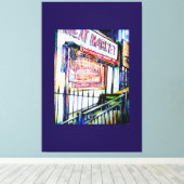 De tuin van de wijsheid van de East Village Canvas Afdruk (Insitu (Houten vloer))