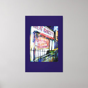 De tuin van de wijsheid van de East Village Canvas Afdruk