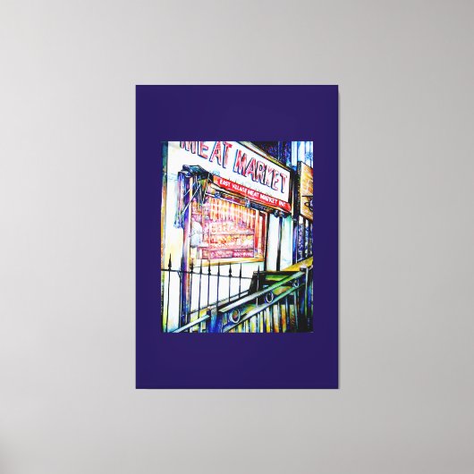 De tuin van de wijsheid van de East Village Canvas Afdruk (Voorkant)