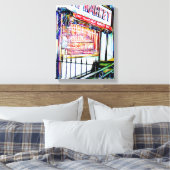 De tuin van de wijsheid van de East Village Canvas Afdruk (Insitu (Slaapkamer))