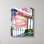 De tuin van de wijsheid van de East Village Canvas Afdruk (Voorkant)