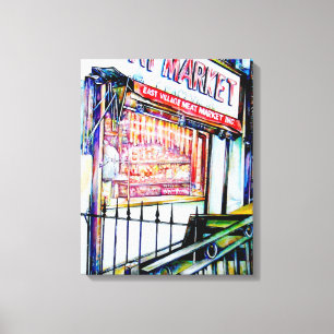 De tuin van de wijsheid van de East Village Canvas Afdruk