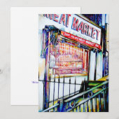 De tuin van de wijsheid van de East Village Feestdagenkaart (Voorkant / Achterkant)