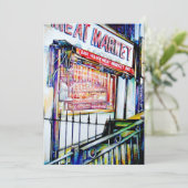 De tuin van de wijsheid van de East Village Feestdagenkaart (Staand voorkant)