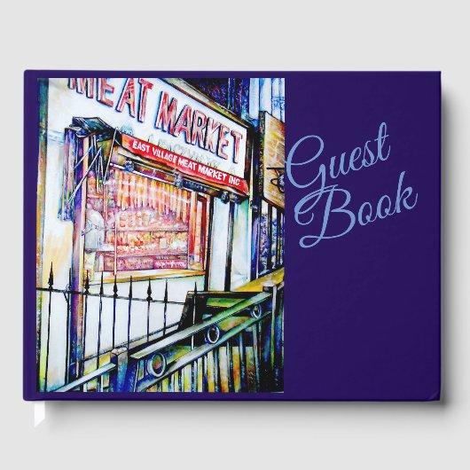 De tuin van de wijsheid van de East Village Gastenboek (Voorkant)