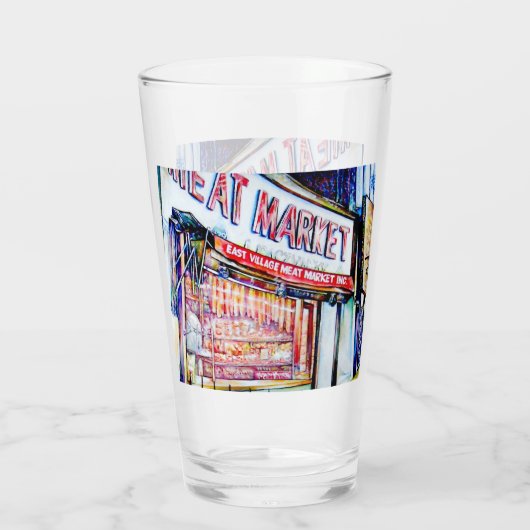 De tuin van de wijsheid van de East Village Glas (Achterkant)