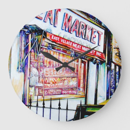 De tuin van de wijsheid van de East Village Grote Klok (Voorkant)