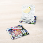 De tuin van de wijsheid van de East Village Kartonnen Onderzetters (Insitu)