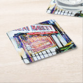 De tuin van de wijsheid van de East Village Kartonnen Onderzetters (Schuin)