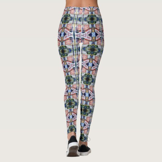 De tuin van de wijsheid van de East Village Leggings (Achterkant)