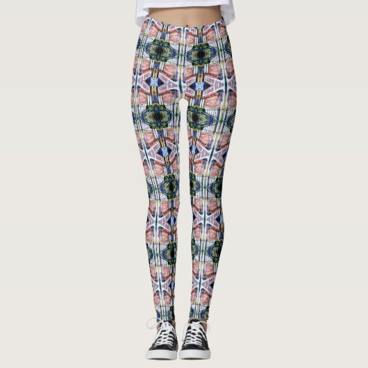 De tuin van de wijsheid van de East Village Leggings (Voorkant)