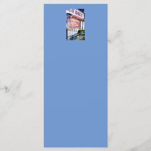 De tuin van de wijsheid van de East Village Menu (Voorkant)