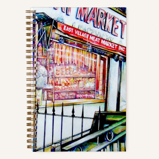 De tuin van de wijsheid van de East Village Notitieboek (Voorkant)