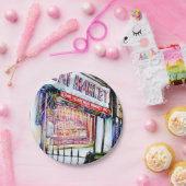 De tuin van de wijsheid van de East Village Papieren Bordje (Feest)