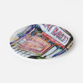 De tuin van de wijsheid van de East Village Papieren Bordje (Gekanteld)