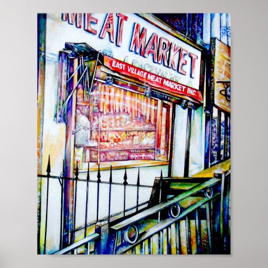 De tuin van de wijsheid van de East Village Poster (Voorkant)