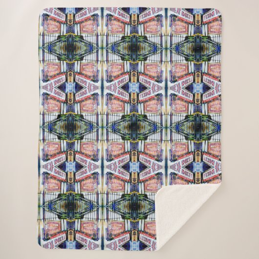 De tuin van de wijsheid van de East Village Sherpa Deken (Voorkant)