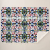 De tuin van de wijsheid van de East Village Sherpa Deken (Voorkant (horizontaal))