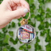 De tuin van de wijsheid van de East Village Sleutelhanger (Hand)