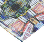 De tuin van de wijsheid van de East Village Tafelkleed (Gekanteld)