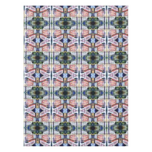 De tuin van de wijsheid van de East Village Tafelkleed (Voorkant)