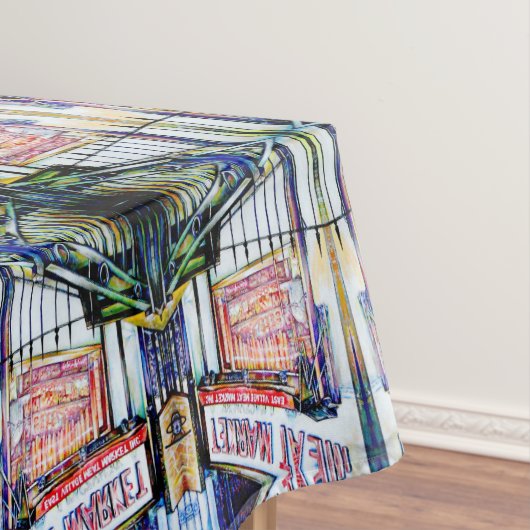 De tuin van de wijsheid van de East Village Tafelkleed (Voorbeeld)