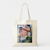 De tuin van de wijsheid van de East Village Tote Bag (Achterkant)