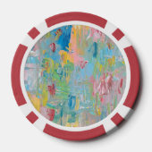De Tuin van Delight Poster Poker Chips (Achterkant)