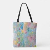 De Tuin van Delight Poster Tote Bag (Achterkant)