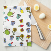 De tuin van Dillon Theedoek (Quarter Fold)