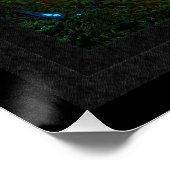 De tuin van dromen is een perfect Poster (Hoek)