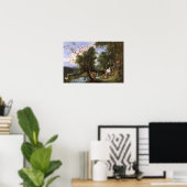 De tuin van Eden, 1659 Poster (Thuiskantoor)