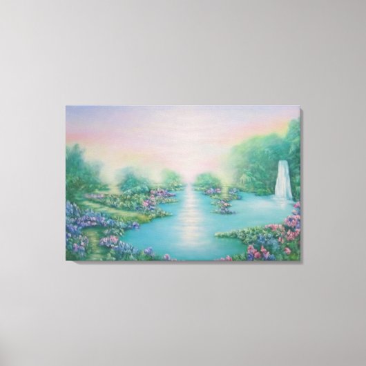 De tuin van Eden 2011 Canvas Afdruk (Voorkant)