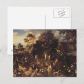 De tuin van Eden Briefkaart (Voorkant / Achterkant)