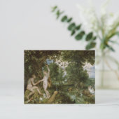 De tuin van Eden met Herfst van Man, c.1615 Briefkaart (Staand voorkant)