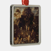 De tuin van Eden Metalen Ornament (Rechts)