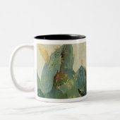 De tuin van Eden Tweekleurige Koffiemok (Links)