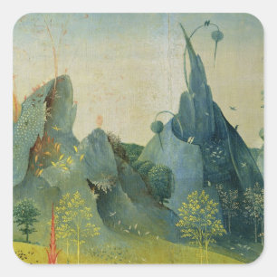 De tuin van Eden Vierkante Sticker