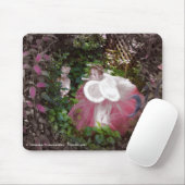 De tuin van een Fairie Muismat (Met muis)