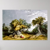 De tuin van Gethsemane - 1846 Poster (Voorkant)