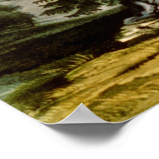 De tuin van Gethsemane - 1846 Poster (Hoek)