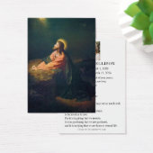 De tuin van Gethsemane, begrafenisgebed Kaart (Bureau)