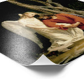 De tuin van Gethsemane (Luke 22:39-46) Foto Afdruk (Hoek)