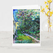 De tuin van het Asiel op Saint-Rémy, Van Gogh Kaart (Gele Bloem)