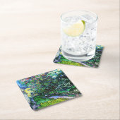 De tuin van het Asiel op Saint-Rémy, Van Gogh Kartonnen Onderzetters (Insitu)