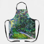 De tuin van het Asiel op Saint-Rémy, Van Gogh Schort (Voorkant)